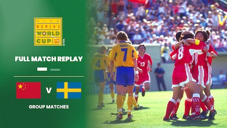China x Suécia | Grupo D | Copa do Mundo Feminina da FIFA EUA 1999 | Jogo completo