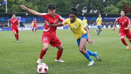 Brasilien v Korea DVR | Gruppe B | FIFA U-20-Frauen-Weltmeisterschaft Frankreich 2018™ | Highlights