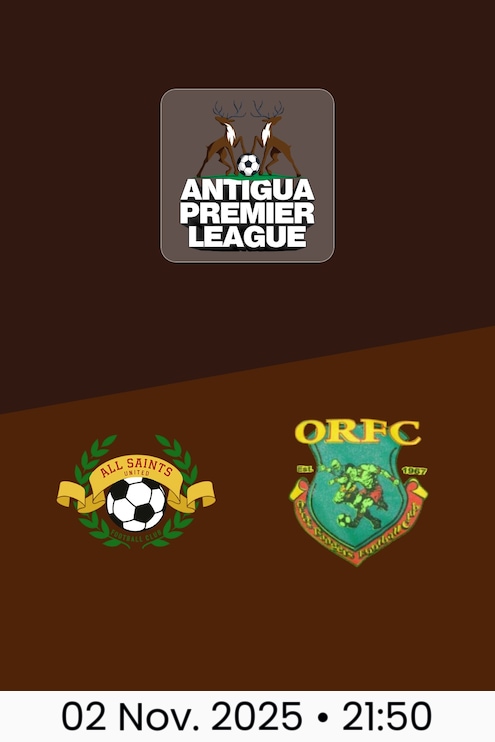 All Saints United - Ottos Rangers | Antigua Premier League 2025/26