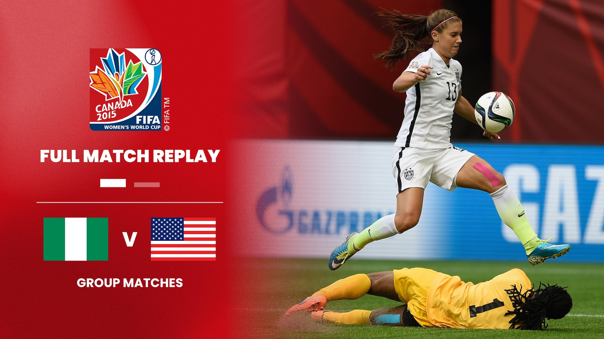 Nigeria - USA | Gruppe D | FIFA Frauen-Weltmeisterschaft Kanada 2015™ | Spiel in voller Länge