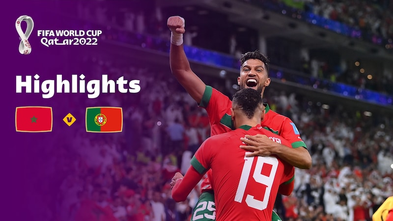 Marrocos x Portugal, Quartas de final, Copa do Mundo FIFA de 2022, no  Qatar, Melhores momentos