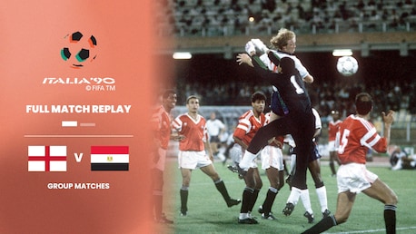 Angleterre - Égypte | Groupe F | Coupe du Monde de la FIFA, Italie 1990™ | Match complet
