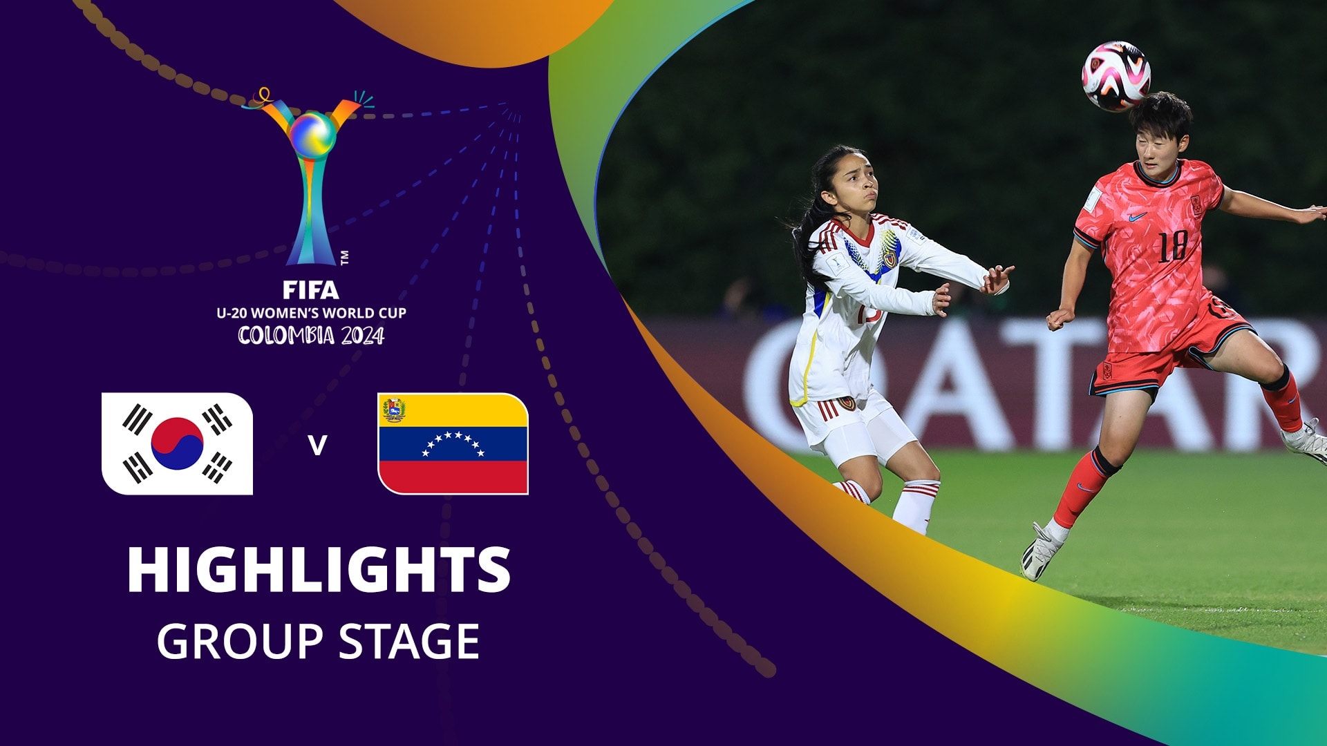 Korea Republic v Venezuela | Group D | FIFA U-20 Women's World Cup Colombia 2024™ | Highlights