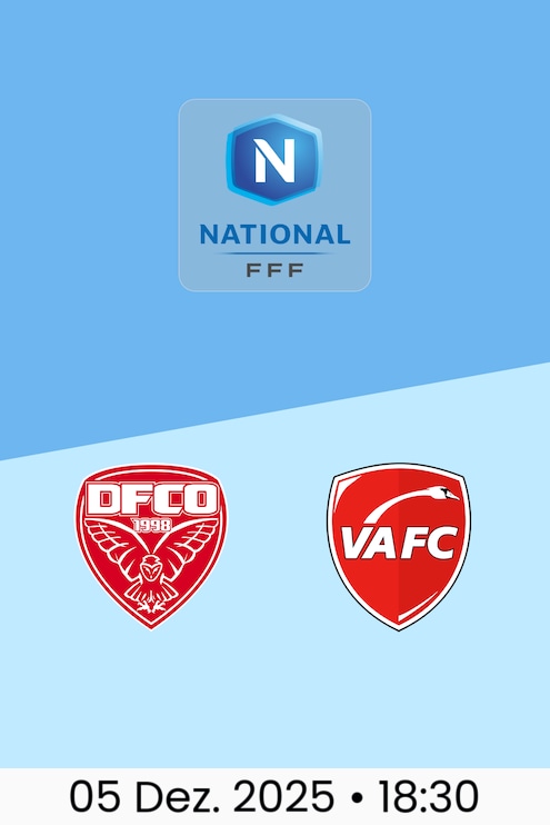FCO Dijon - FC Valenciennes | Nationale Meisterschaft 2025/2026