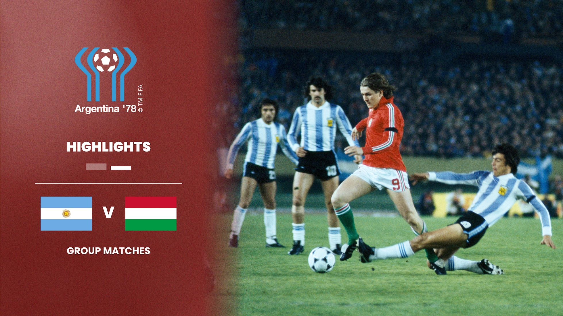 Argentina v Hungary | Group 1 | 1978 FIFA World Cup Argentina™ | Highlights