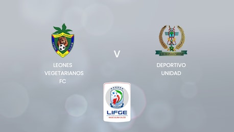 Leones Vegetarianos FC - Deportivo Unidad | Liga de Fútbol de Guinea Equatorial 2024-25 | Spiel in voller Länge
