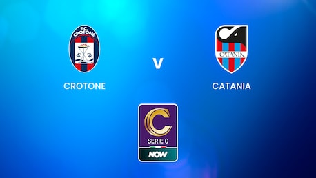 Crotone vs catania | Serie C NOW | Partido completo
