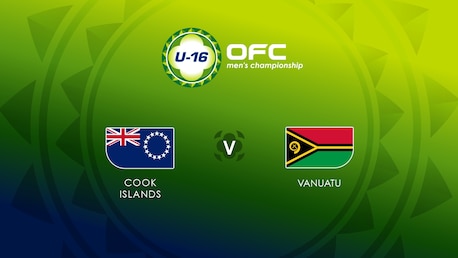 Cookinseln - Vanuatu | Gruppe A | OFC U-16 Men's Championship | Spiel in voller Länge