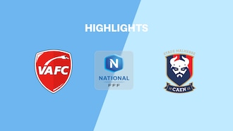 Valenciennes - Caen | Championnat National 2025/2026 | Résumé vidéo