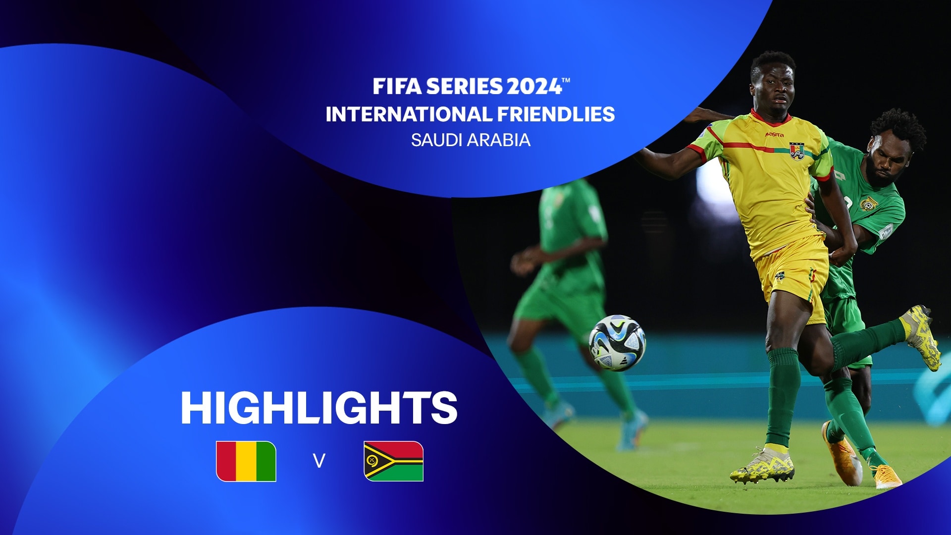 Guiné x Vanutau | Série FIFA 2024 Arábia Saudita™ | Melhores momentos