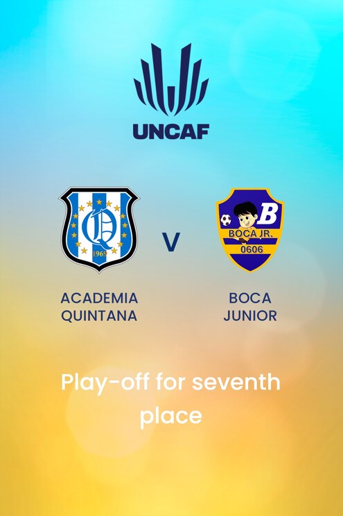Academia Quintana x Boca Junior | Campeonato Interclubes Sub-17 da UNCAF | Jogo completo