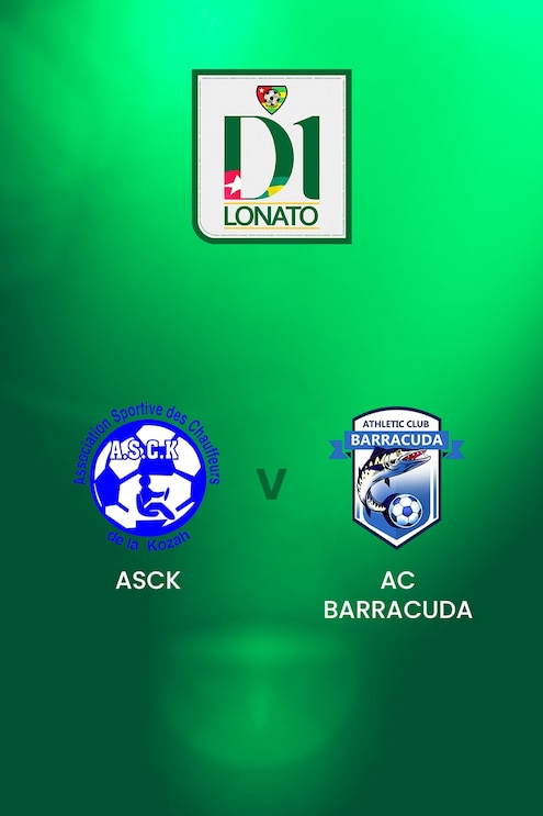 ASCK - AC Barracuda | Championnat de Première Division D1 | Togo | Match completo