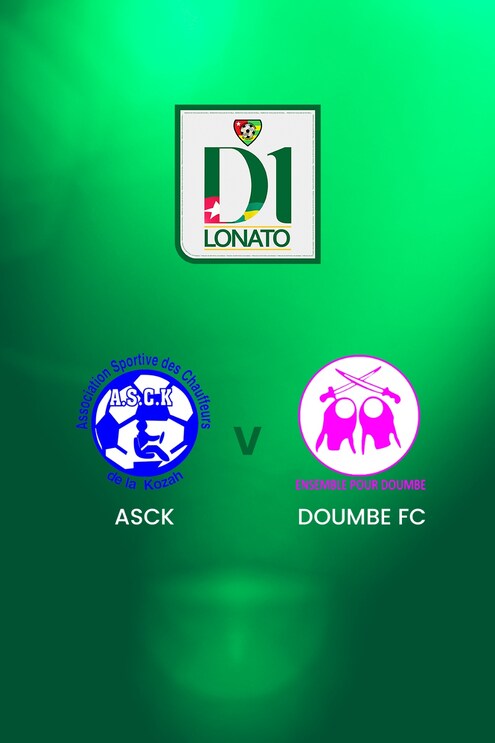 ASCK - Doumbé FC | Championnat de Première Division D1 | Togo | Spiel in voller Länge