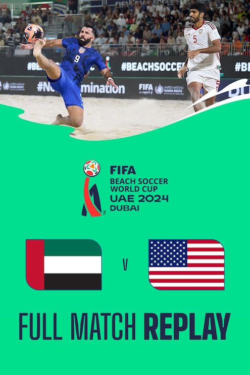 Emirati Arabi Uniti - USA | Gruppo A | Coppa del mondo FIFA Beach Soccer Emirati Arabi Uniti 2024 Dubai™ | Match completo