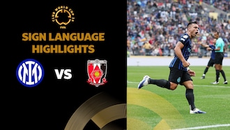 FC Internazionale Milano x Urawa Red Diamonds | Grupo E | FIFA Club World Cup 2025™ | Melhores momentos (Linguagem de sinais)