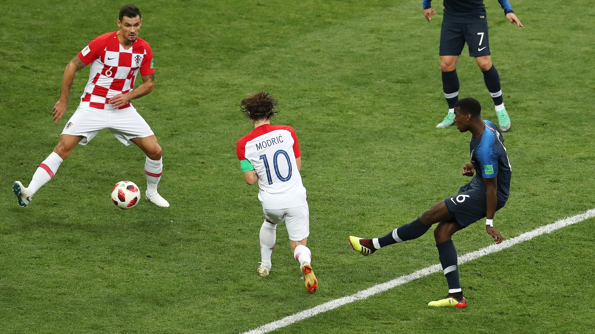 Le but de Paul Pogba 59' | France - Croatie | Coupe du Monde de la FIFA, Russie 2018™