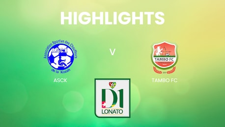 ASCK vs Tambo FC | Championnat de Première Division D1 2024/25 | Highlights