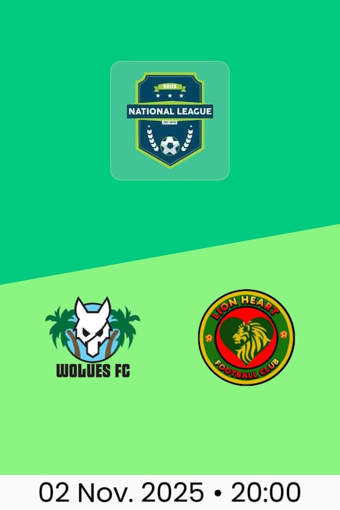 Wolues FC  - Lion Heart FC | BVIFA National Liga 2025/26