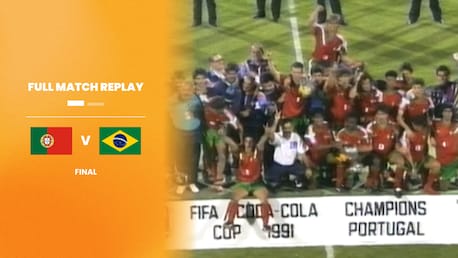 Portugal - Brésil | Finale | FIFA World Youth Championship Portugal 1991™ | Replay