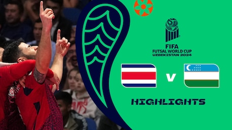 Costa Rica - Usbekistan | Gruppe A | FIFA Futsal-Weltmeisterschaft Usbekistan 2024™ | Highlights