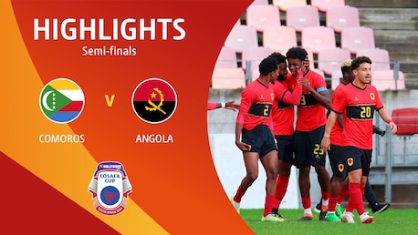 Comoros v Angola | Semi-finals | HOLLYWOODBETS COSAFA Cup 2024 | Highlights
