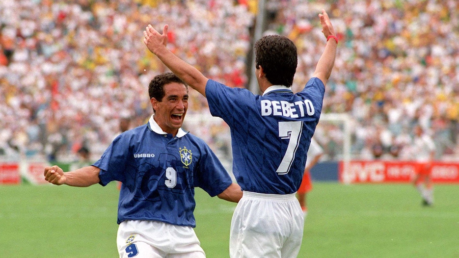 Das Tor von Bebeto 63' | Niederlande - Brasilien | FIFA Fussball-Weltmeisterschaft USA 1994™