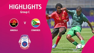 Angola - Comores | Phase de groupes | HOLLYWOODBETS COSAFA Women's Championship 2024 | Résumé vidéo