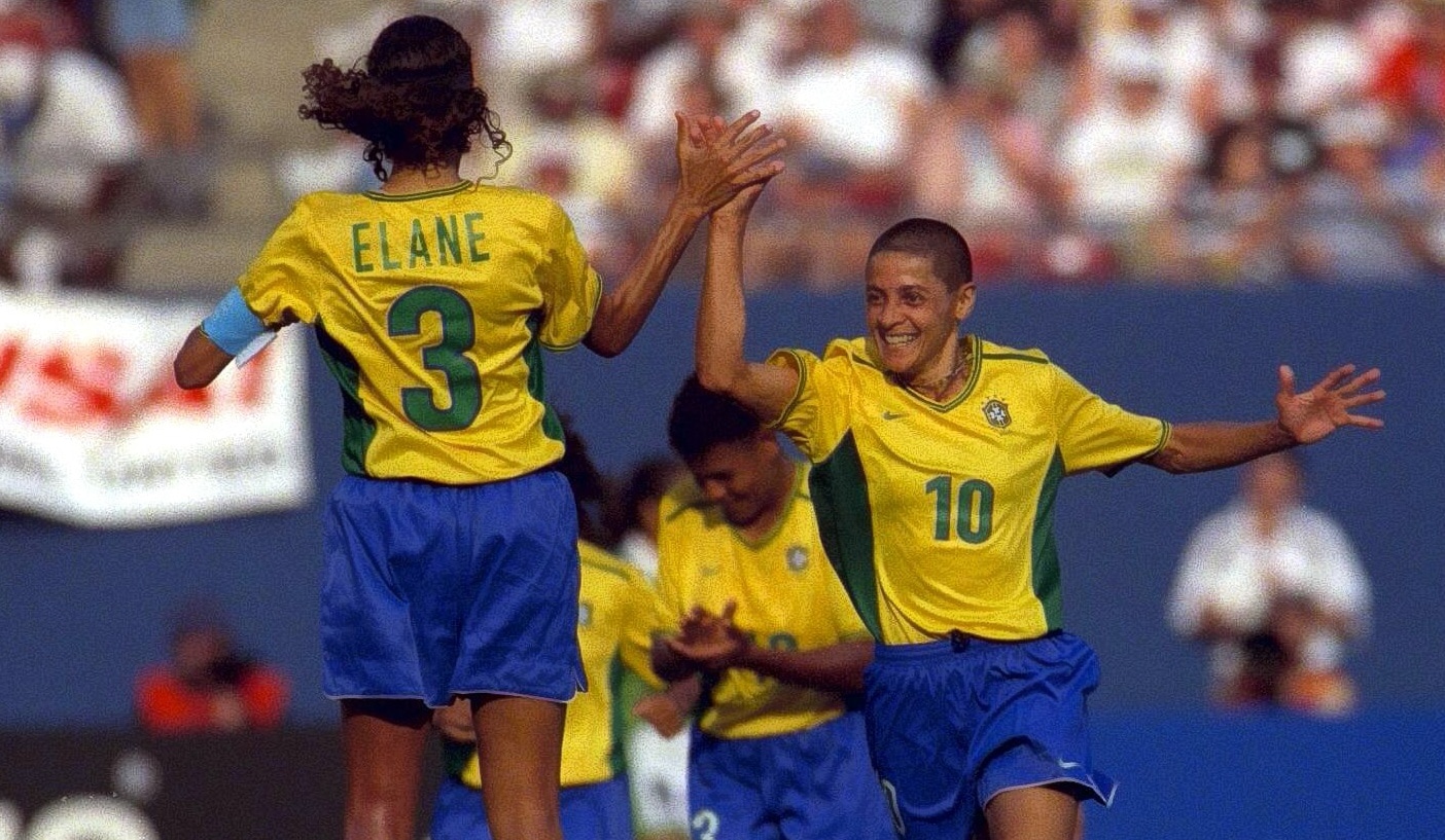 Le but de Sissi 50' | Brésil - Mexique | Coupe du Monde de Football Féminin de la FIFA, Etats-Unis 99™