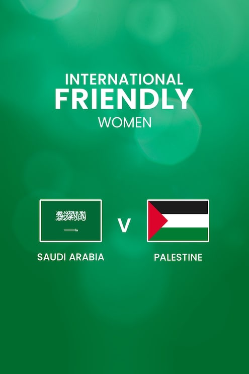 Saudi Arabia v Palestine | Women International Friendly | Full Match Replay