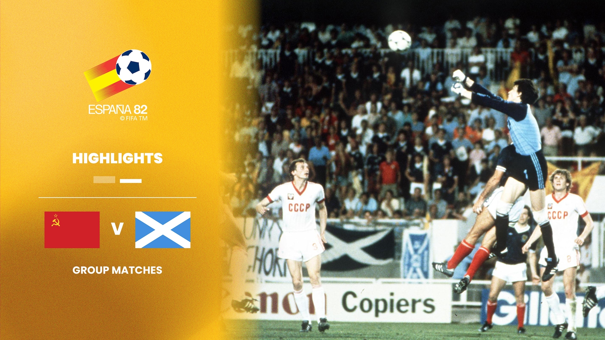Soviet Union v Scotland | Group 6 | 1982 FIFA World Cup Spain™ | Highlights