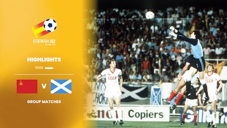 Soviet Union v Scotland | Group 6 | 1982 FIFA World Cup Spain™ | Highlights