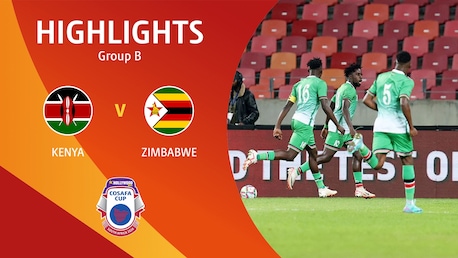 Kenya - Zimbabwe | Gruppo B | HOLLYWOODBETS COSAFA Cup 2024 | Highlights