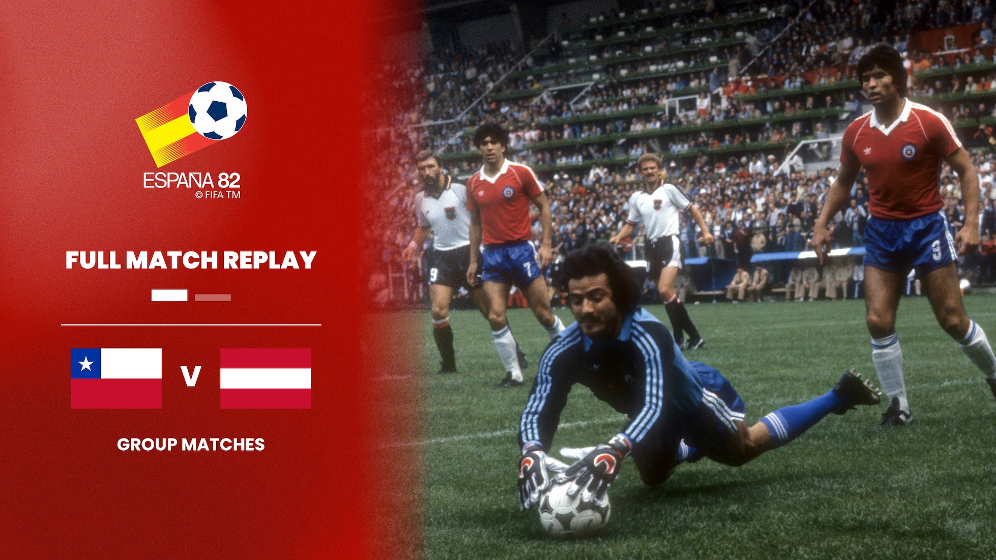 Cile - Austria | Gruppo 2 | Coppa del mondo FIFA Germania 1982 | Match completo