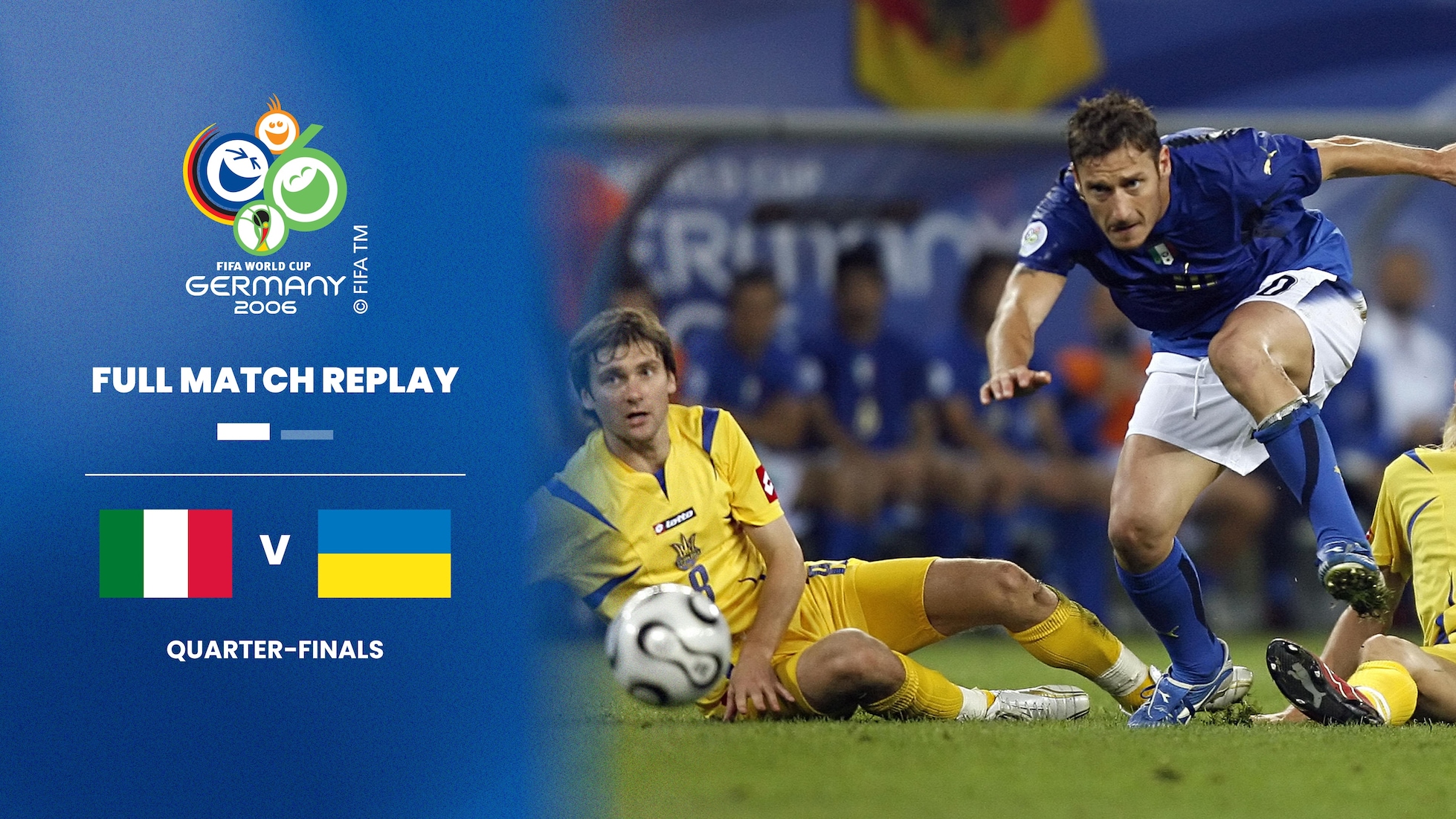 Italia - Ucraina | Quarti di finale | Coppa del Mondo FIFA Germania 2006 | Match completo