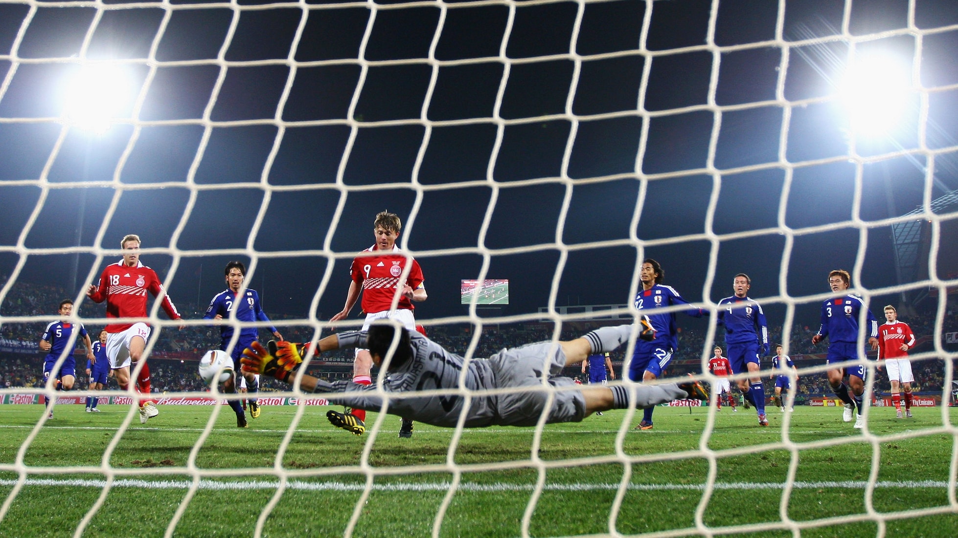 Das Tor von Jon Dahl Tomasson 80' | Dänemark - Japan | FIFA Fussball-Weltmeisterschaft Südafrika 2010™