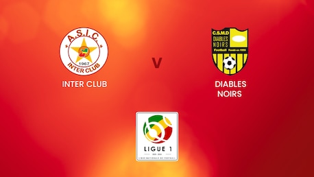 Inter Club - Diables Noirs | Championnat National Direct Ligue 1 | Congo | Spiel in voller Länge