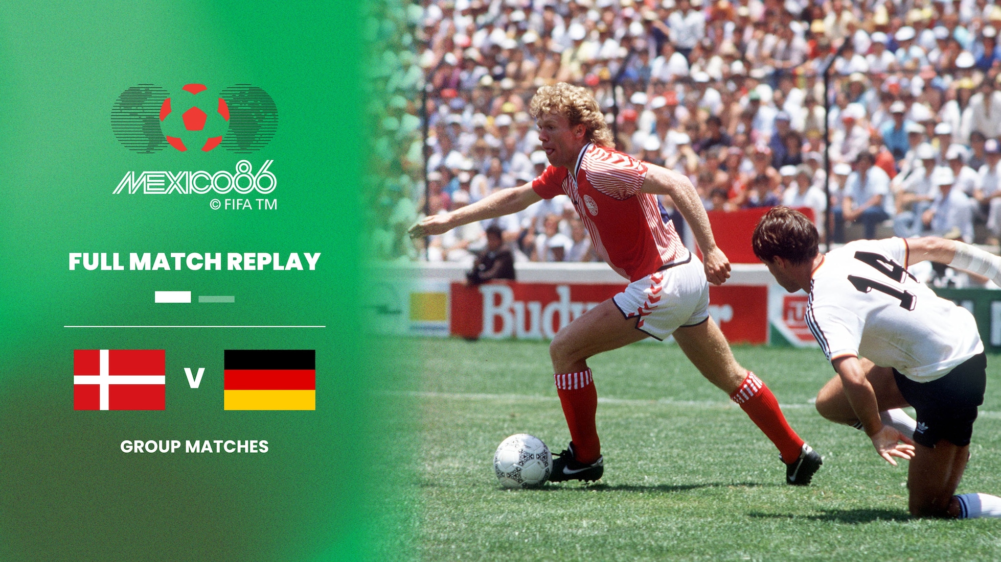 Danemark - République Fédérale d'Allemagne | Groupe E | Coupe du Monde de la FIFA, Mexique 1986™ | Match complet