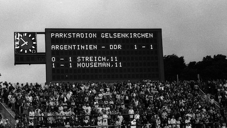 René Houseman Goal 20' | Argentina vs German DR | 1974 FIFA World Cup Germany™