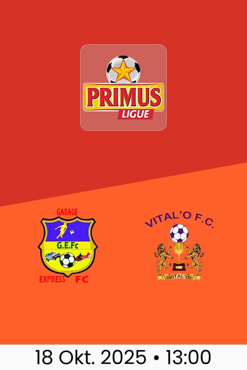 Garage Express FC - Vital'O FC | Primus Ligue Burundi 2025/26