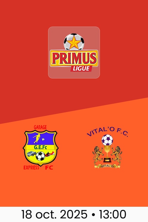 Garage Express FC - Vital'O FC | Primus Ligue Burundi 2025/26