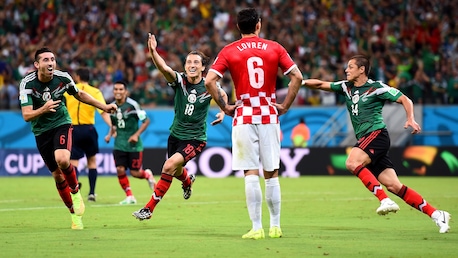 Le but de Andres Guardado 74' | Croatie - Mexique | Coupe du Monde de la FIFA, Brésil 2014™