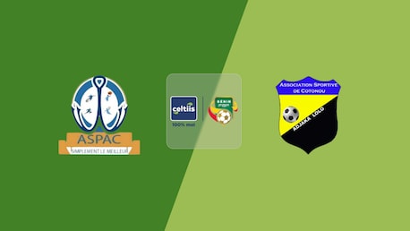 ASPAC FC - AS Cotonou FC | Ligue 1 2025
