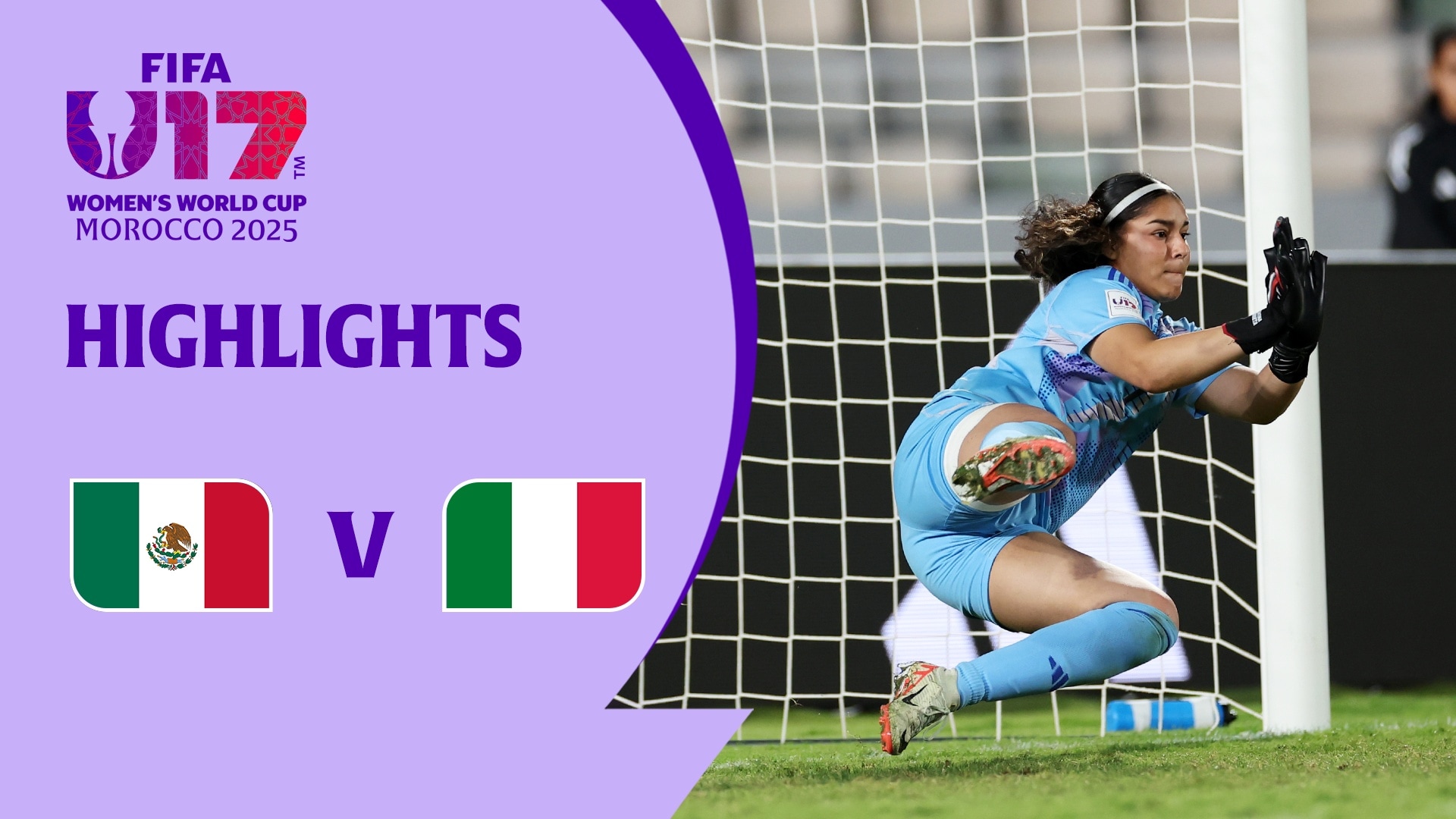 México vs Italia | Cuartos de final | Copa Mundial Femenina Sub-17 de la FIFA Marruecos 2025™ | Highlights