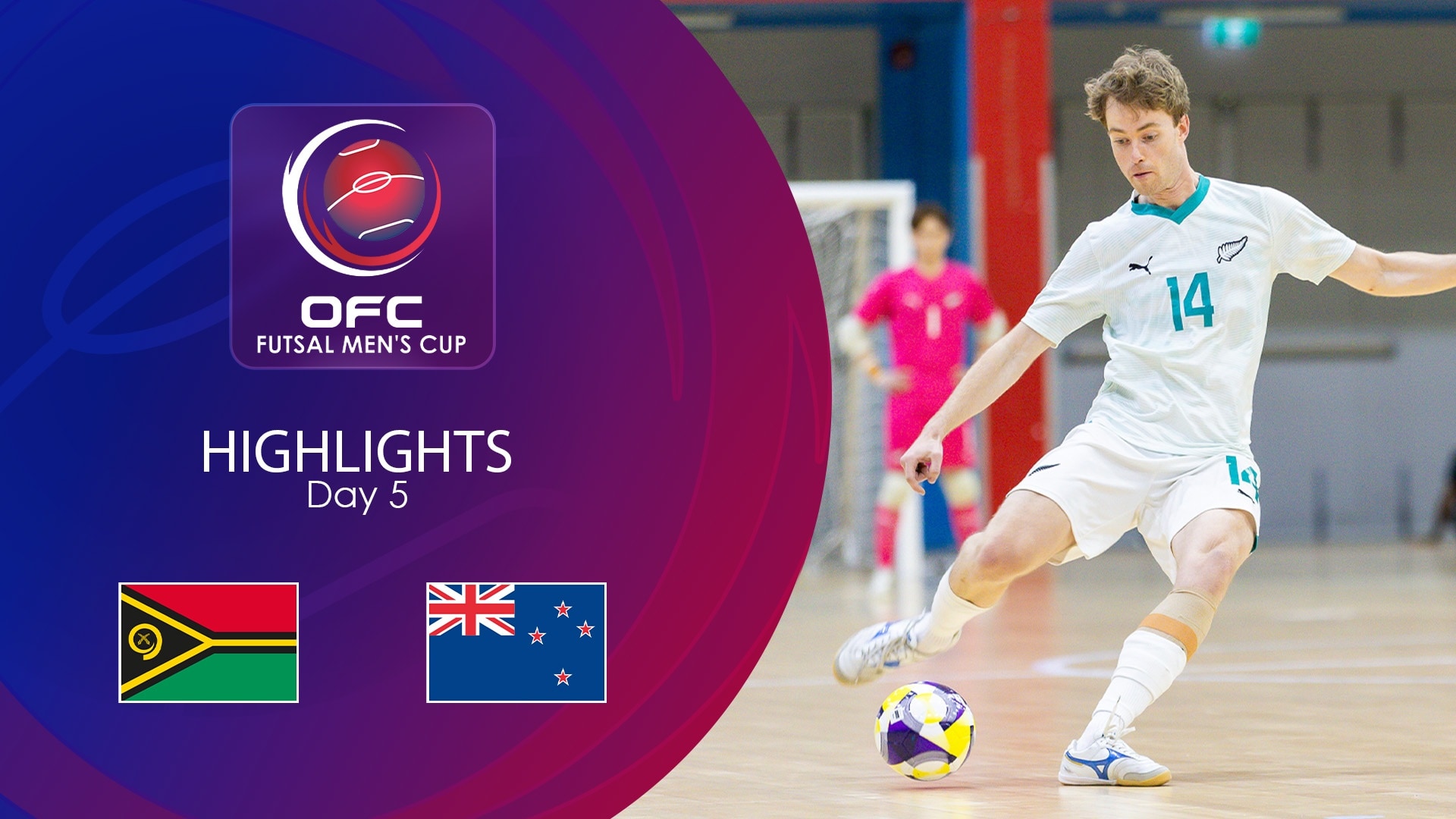 Vanuatu vs New Zealand | Día 5 | Copa Masculina de Futsal OFC 2025 | Highlights