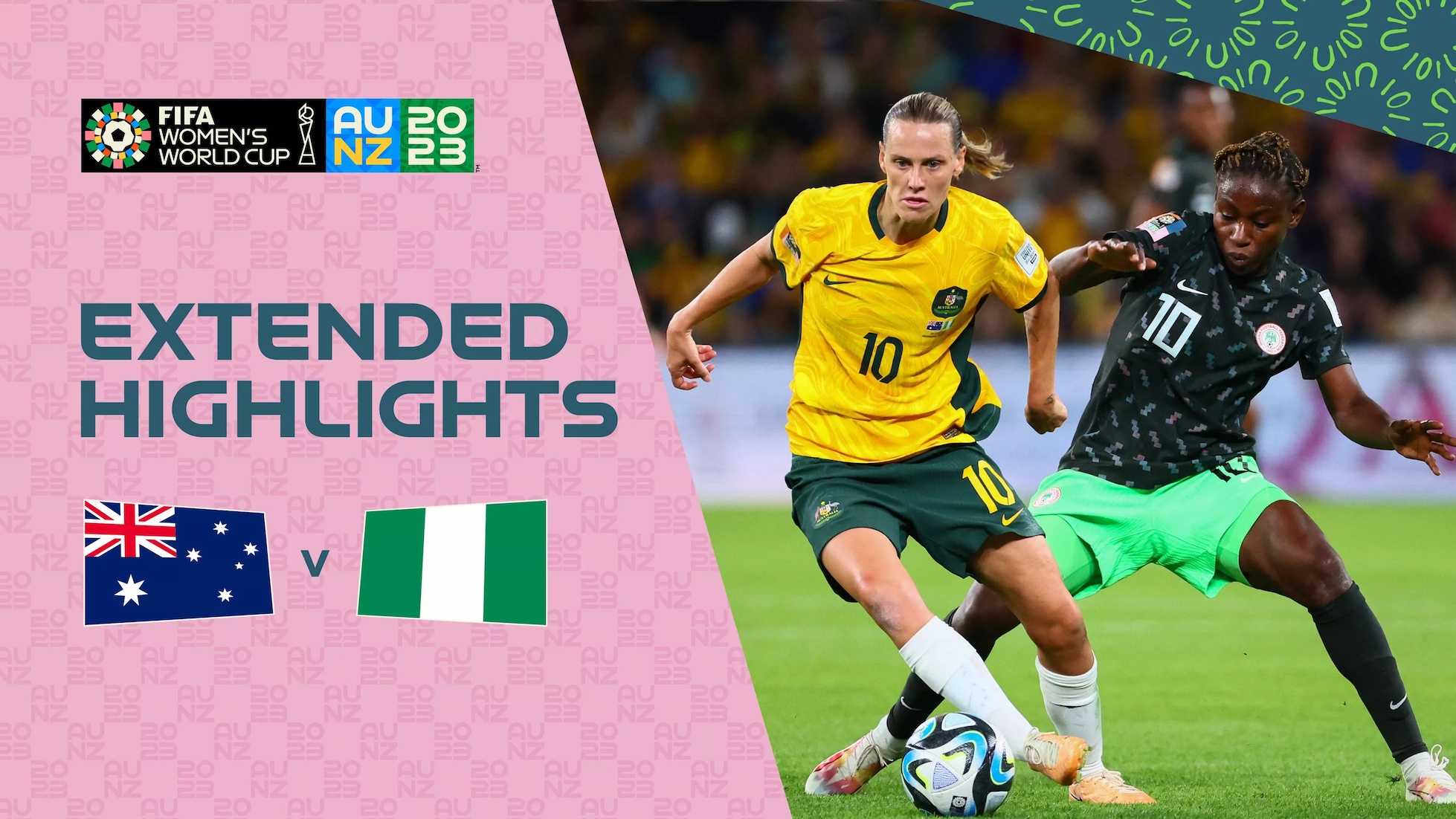Australien - Nigeria | Gruppe B | FIFA Frauen-Weltmeisterschaft Australien & Neuseeland 2023™ | Erweiterte Highlights