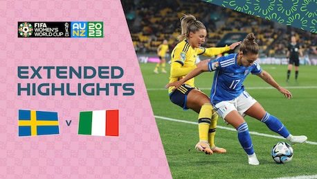 Svezia - Italia | Gruppo G | Coppa del Mondo femminile FIFA Australia & Nuova Zelanda 2023 | Highlights estesi