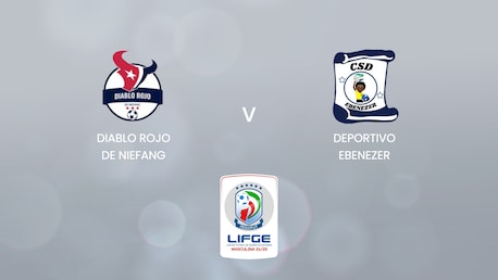Diablo Rojo de Niefang - Deportivo Ebenezer | Liga de Fútbol de Guinea Equatorial 2024-25 | Spiel in voller Länge
