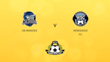 UB Mingoes - Renegades FC | Bahamas Männer-Fußballliga 2024/2025 | Spiel in voller Länge