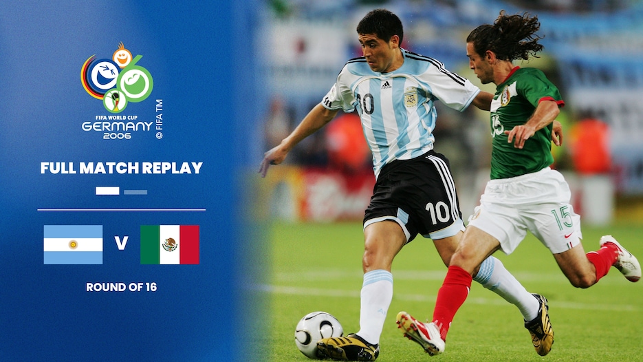 Argentina x México | Oitavas de final | Copa do Mundo da FIFA Alemanha 2006™ | Jogo completo