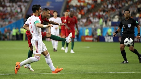 Das Tor von Ricardo Quaresma 45' | IR Iran - Portugal | FIFA Fussball-Weltmeisterschaft Russland 2018™